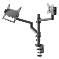 GOOBAY Stolni nosač Deluxe, za prijenosno računalo i monitor, 17"-32", 8 kg, crna